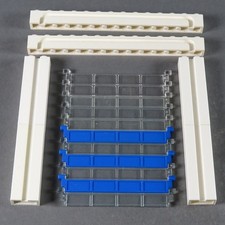 LEGO® City Garage Rolltor Polizei Brick 4217  11 Lamellen trans-clear blau 4218