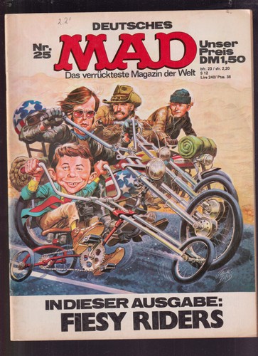 Mad originalheft 25 - nr.,