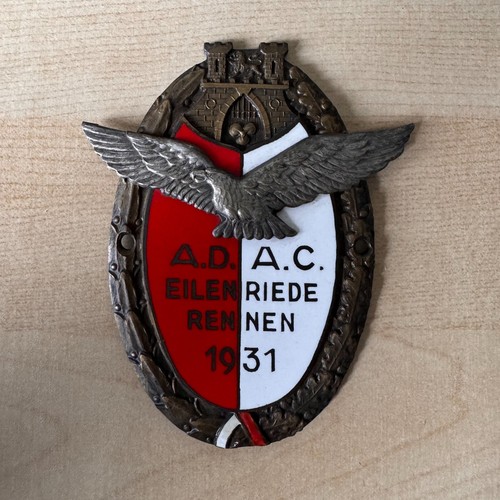 Alte plakette badge oldtimer - alte,