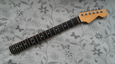 Warmouth Stratocaster Neck (Gitarrenhals) Vogelaugen-Ahorn mit Ebenholz Griffbr.