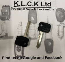 Fahrzeugschlüssel Rohling -