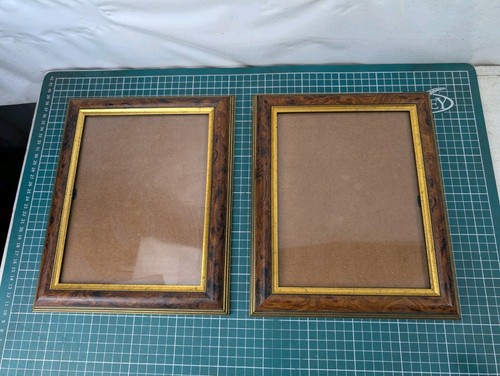 Vintage gold bronze - 2x, holz