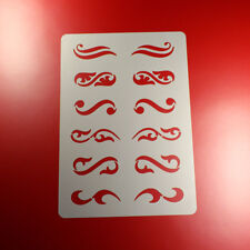 A3 Schablone Ornament 6 Motive