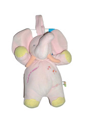 Elefant rosa Mam Babyartikel Primamma Johnlennon Spieluhr Imagine living life ..