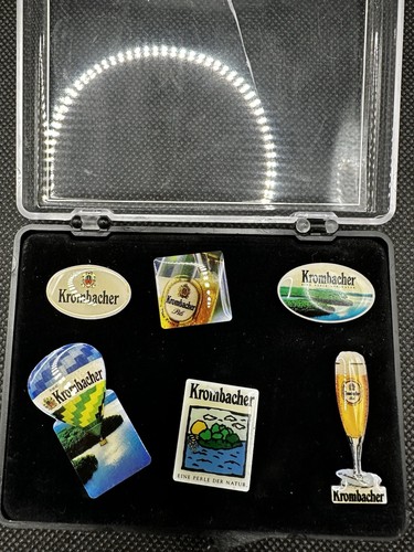 Krombacher pils pin set - pils,