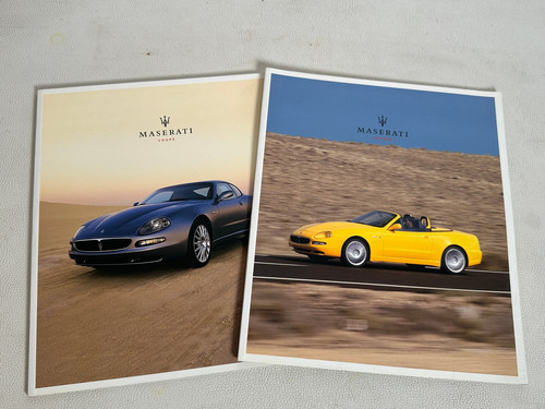 Prospekte maserati coupe - prospekte,