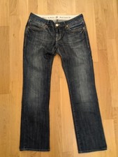 MAVI Jeans Olivia Damen Stretch Hose - Low Rise Straight Leg W29 L30 blau