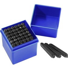 Schlagzahlen Set Metall 36