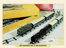 Die JEP-Eisenbahn mit 25 mm