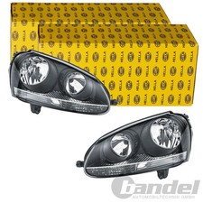 2x HELLA HALOGEN SCHEINWERFER