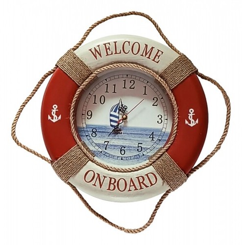 Maritime wand uhr als - maritime, wand-uhr