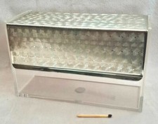 Vintage WMF Design s-collection versilbert Servietten Box Dose Spender Acryl hoc