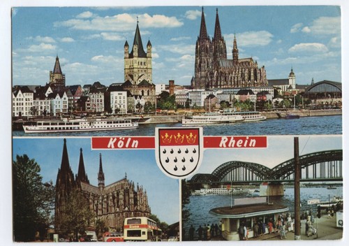 Ansichtskarte köln - ansichtskarte,