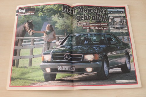 Auto bild 1986 mercedes - auto,