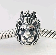 Original Pandora Armband Charm - Silber König des Dschungels Löwe Charm S925 ALE