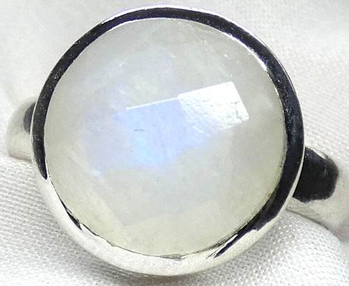 Mondstein ring 925 silber - mondstein,