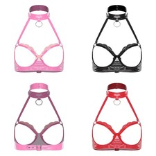 Damen Wetlook BH Neckholder