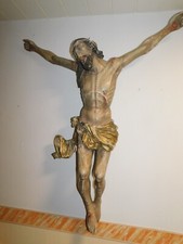 Großer Musealer Holz Jesus
