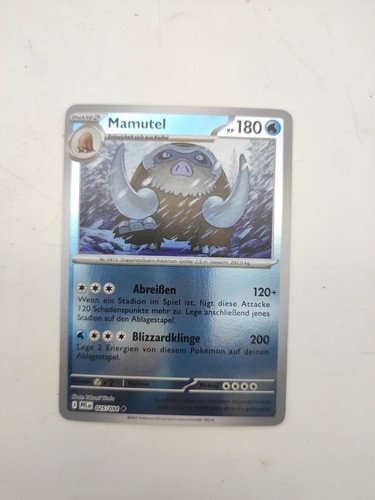 Pokémon tcg mamutel 025 189 - pokémon,