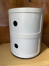 Anna Castelli Ferrieri zweistufige Aufbewahrungsschrank original 70er J. TOP erh