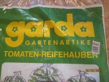 Gartenfolie, Tomaten-Reifehauben, Schlauch für 7-10 Pflanzen, originalverpackt