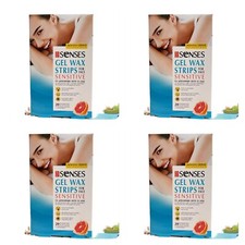 80x Kaltwachsstreifen Gesicht Damen Haarentfernung Oberlippe Wachsstreifen