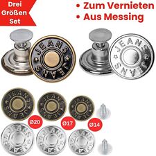 Jeansknöpfe zum Nieten Hosen