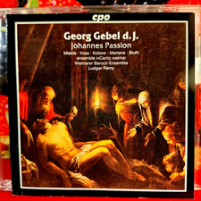 Georg Gebel d.J. (1709-1753) Johannes-Passion (Rudolstadt 1748)