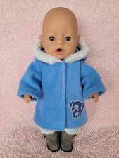 Puppenkleidung Fleecejacke