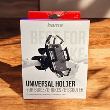 Hama Universal e-Bike Fahrrad Handyhalterung Fahrradhalterung 360 Grad drehbar