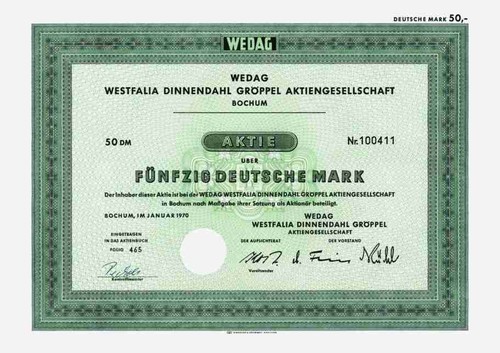 Wedag westfalia dinnendahl - westfalia, ag