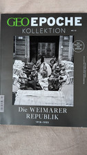 GEO EPOCHE KOLLEKTION Nr. 12  "DIE WEIMARER REPUBLIK 1918-33 "  G +J  2018  NEU