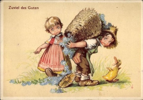 Viel des guten - zu, kinder