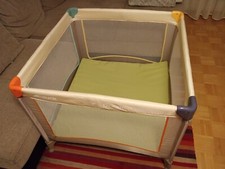 Hauck Reisebett & Laufgitter 2in1 Dream'n Play SQ 97 x 97 cm - Multicolor Beige