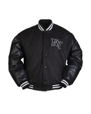 NY New York Baseball Jacke NFL MLB NHL Vintage Jacket Rockabilly College Yankee