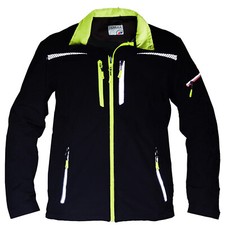Softshelljacke Übergang Frühling Herbst Arbeit atmungsaktiv leicht Größe S - 4XL
