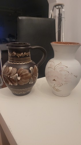 Malhornkeramik henkelkrug und - malhornkeramik,
