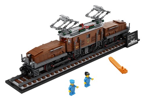Lego 10277 lokomotive krokodil - 10277,