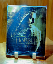 Blu-ray  Steelbook DER HOBBIT SMAUGS EINÖDE 3D + 2D Lenticular 4-Disc SET