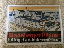 Blechschild 32 x 23 "