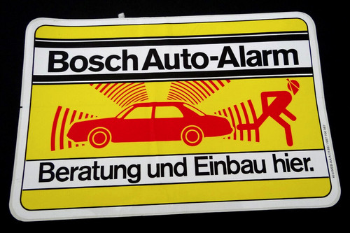 Werbe aufkleber bosch - xl, werbe-aufkleber
