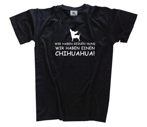 Wir haben einen chihuahua - einen, hund
