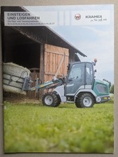 Kramer Radlader und Teleskopradlader Prospekt Traktor Schlepper Bulldog 