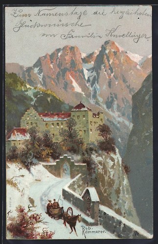 Künstler robert kämmerer - künstler-ak,