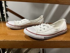 Original Converse Ballerina Gr. 38 weiss