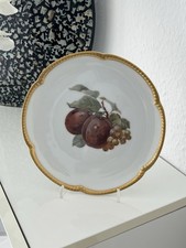 Krautheim Selb Bavaria Obstteller mit Goldrand. sehr gut erhalten 