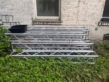 Milos Pro-30 Square G Truss – Gerade 4-Punkt Traverse 4m Veranstaltung Licht