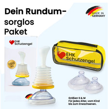 Schutzengel™ 123 Erste-Hilfe-Gerät bei Atemwegsblockaden für Kinder & Erwachsene