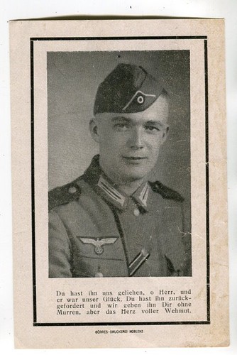 Soldaten sterbebild - soldaten,