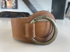 BELSTAFF Gürtel Cognac Leder wie NEU Damen 107cm NP 120€